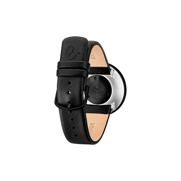 City Hall Wrist Watch, black/black/black, Arne Jacobsen Watches