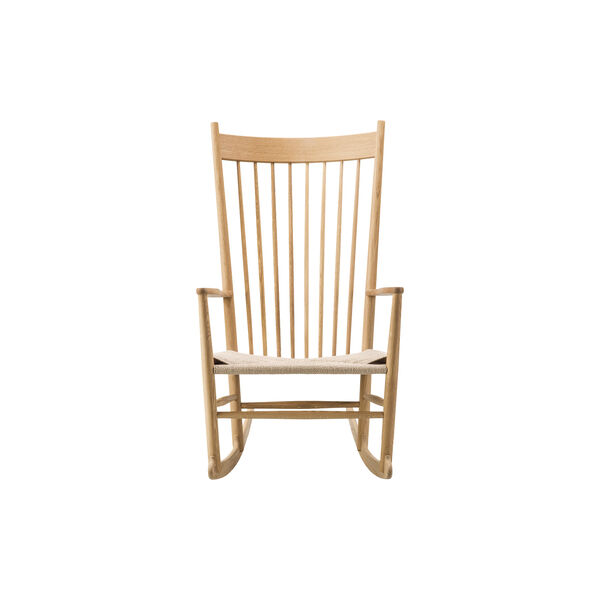 J16 Rocking Chair, light oiled oak/natural, Fredericia Furniture