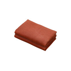 Linen Kitchen Towel, terracotta, Aiayu