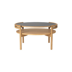 RF1905 Sideways Coffee Table, oiled oak/black, Carl Hansen & Søn