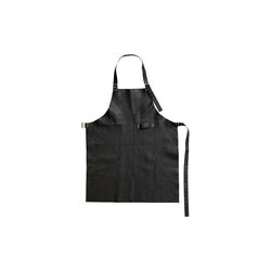 Apron, black, Made by Mama