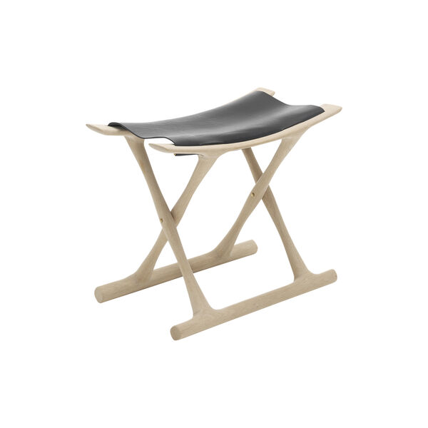 OW2000 Egyptian Chair, soap treated oak/black, Carl Hansen & Søn