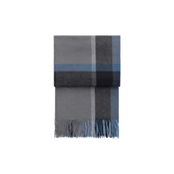 Manhattan Throw, steel blue/dusty ocean, ELVANG