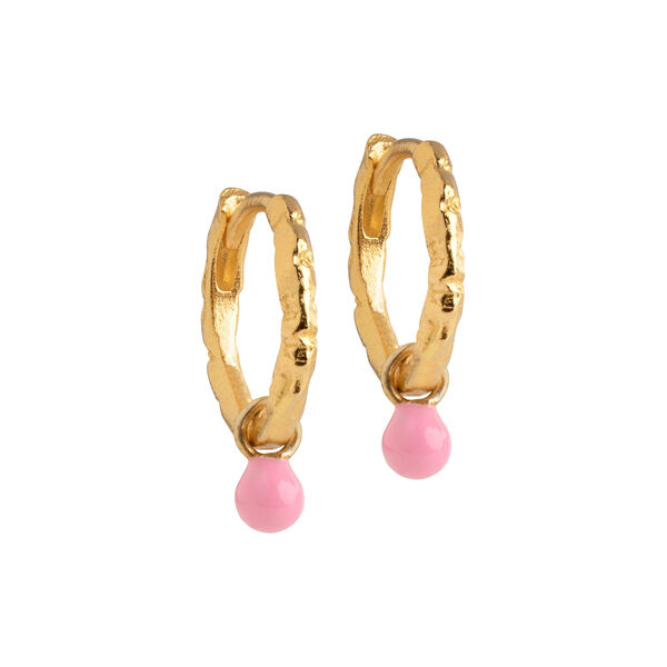 Belle hoops, light pink Belle hoops, light pink, ENAMEL Copenhagen