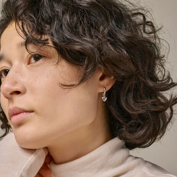 Amore Hoops, silver, ENAMEL Copenhagen