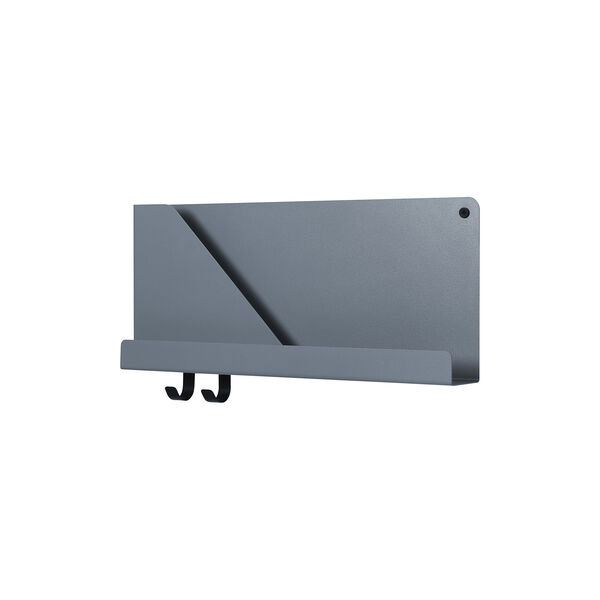 Folded Shelves, blue-grey, Muuto