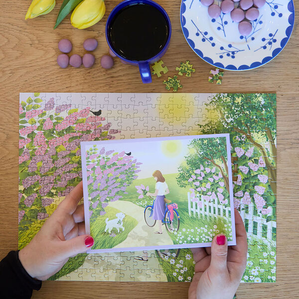 Spring Puzlze 300 pieces, ViSSEVASSE