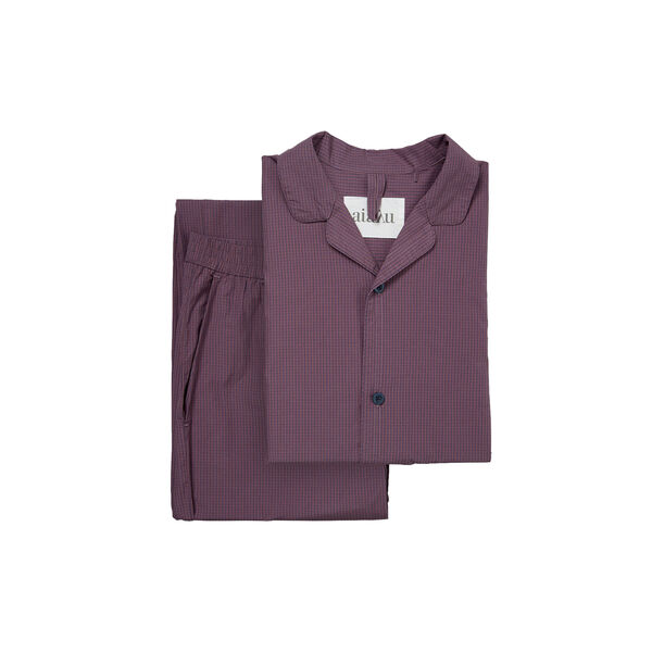 Classic Pyjamas Check, mix vintage violet, Aiayu