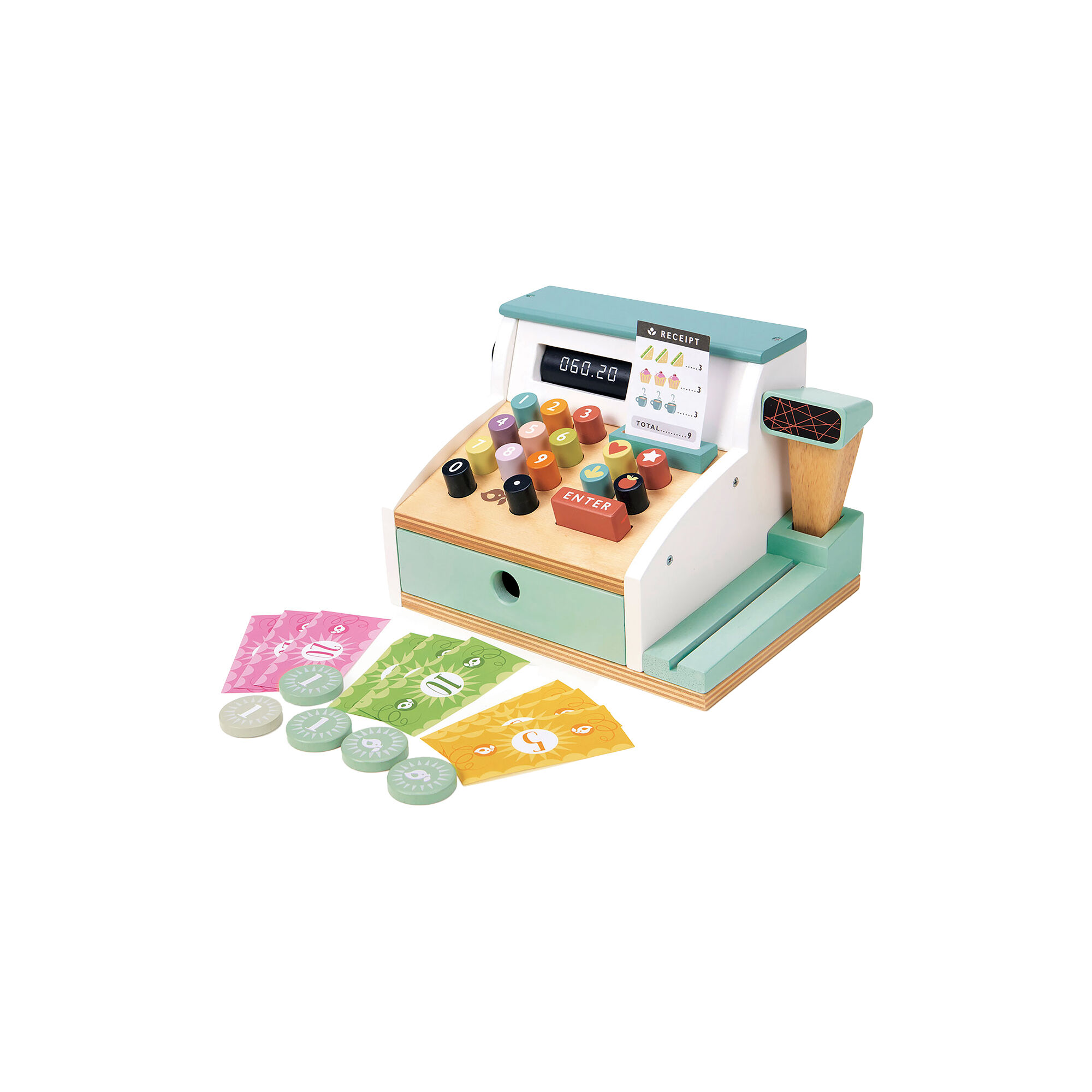 Childrens shop wooden till