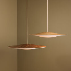 Sinus Wood 550P Pendant, oak, Piet Hein