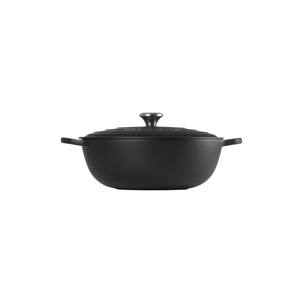 Signature cast iron soup pot &Oslash; 32 cm, matte black, Le Creuset