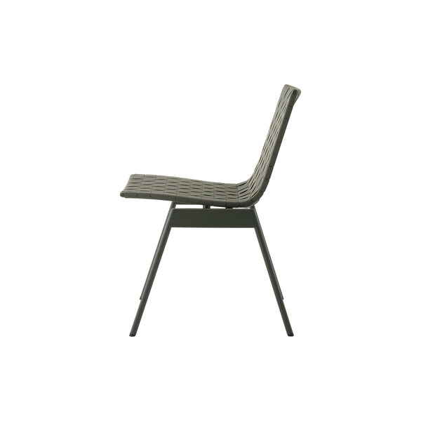Ville AV33 Outdoor Side Chair, bronze green, &Tradition