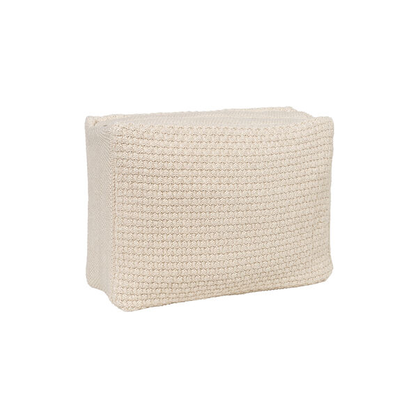 Knitted Toilet Bag Petra, beige melange Knitted Toilet Bag Petra, beige melange, By LOHN