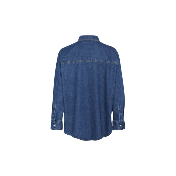 CollettePW Shirt, medium blue denim CollettePW Shirt, medium blue denim, Part Two