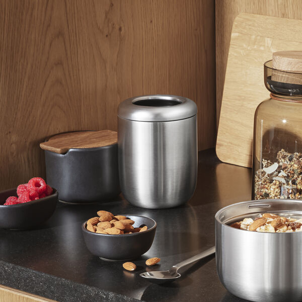 To Go Thermo Mealbox, steel/black To Go Thermo Mealbox, steel/black, Eva Solo