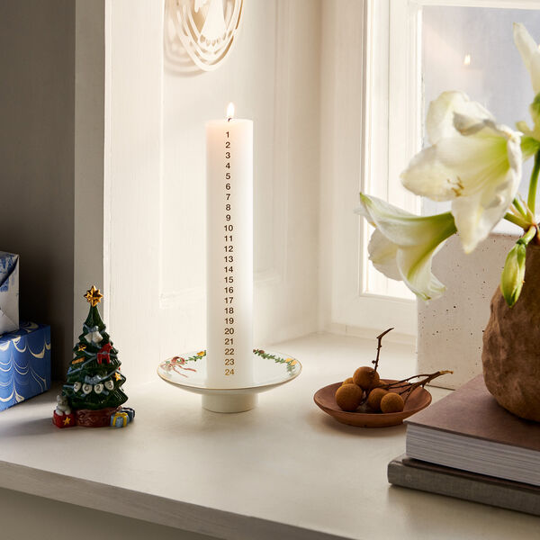 Star Fluted Christmas Candle Holder Star Fluted Christmas Candle Holder, Royal Copenhagen