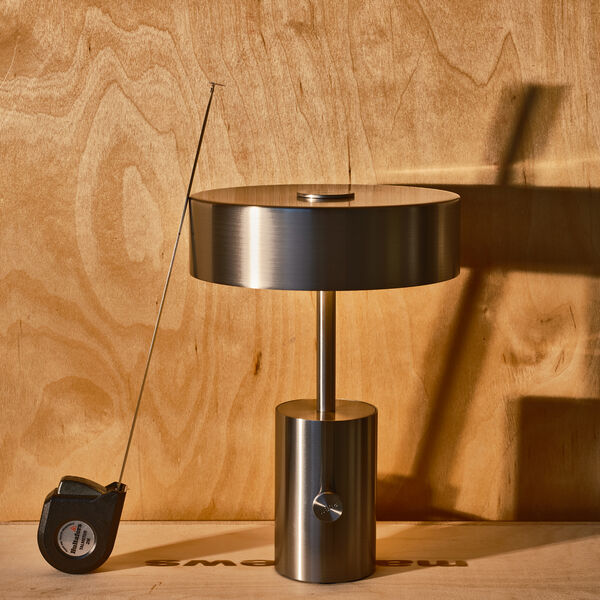 Joey Table Lamp, steel, Rubn