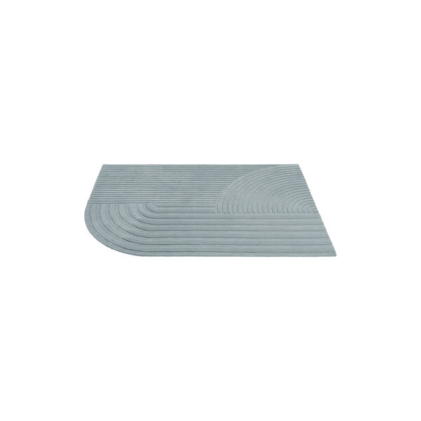 Relevo Rug, sage green, Muuto