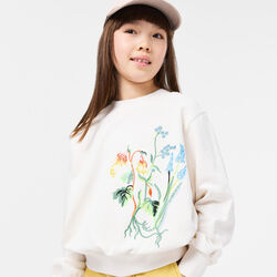 Marge Sweater, pearled ivory, Molo