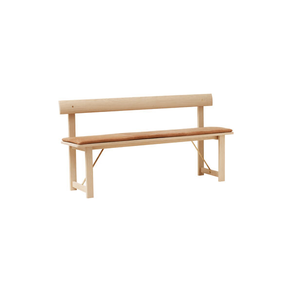 Position Leather Cushion 155, camel Position Leather Cushion 155, camel, Form & Refine