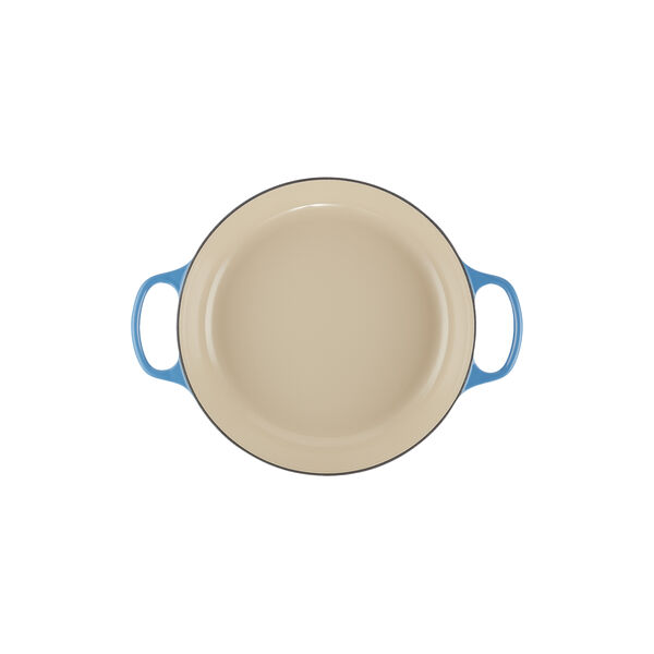 Signature cast iron buffet pot 30 cm, azure blue, Le Creuset