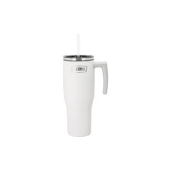 Thermo mug w. handle, matte white, Thermos