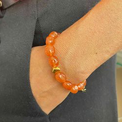 Vilma Bracelet, orange, Nuni Copenhagen