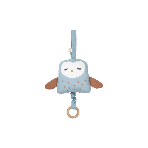 Ugla Owl Musical Toy, blue, Franck & Fischer