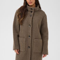 FerddySZ Wool Coat Outerwear, walnut, Saint Tropez