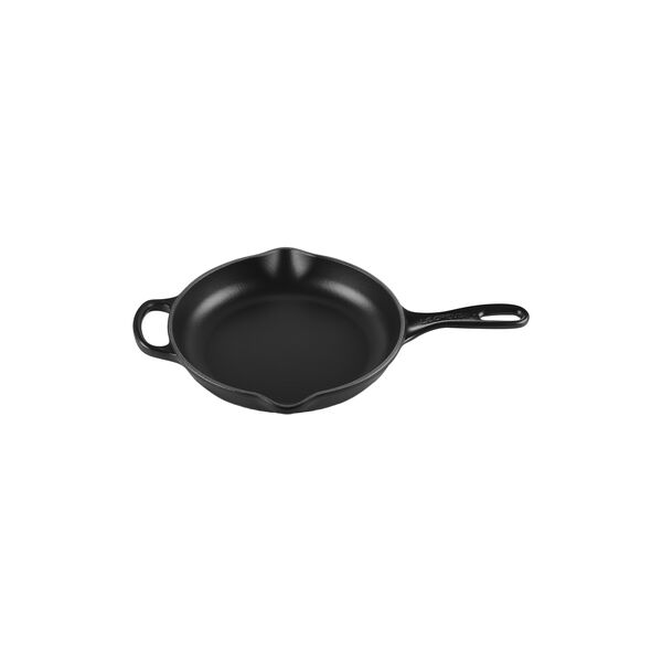 Signature cast iron round skillet &Oslash; 23 cm, matte black, Le Creuset