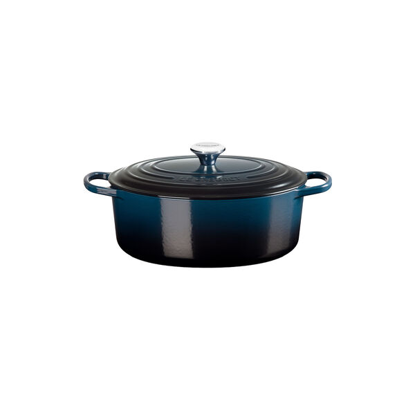 Signature Oval Casserole/oven 31 cm, nuit, Le Creuset