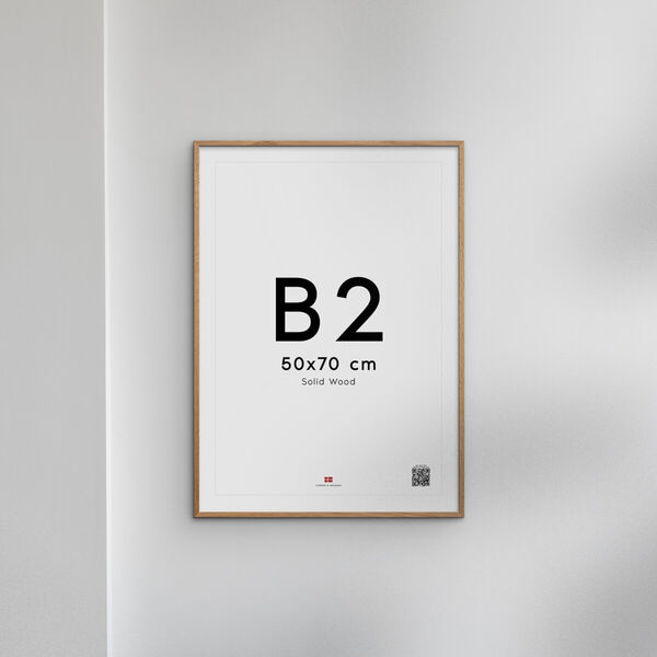 Wood Frame, oak, Poster & Frame