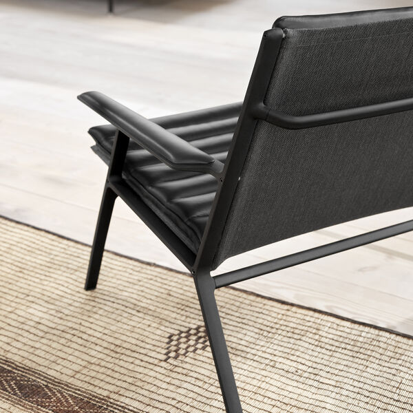 VIPP456 Lounge Chair, black/black, Vipp
