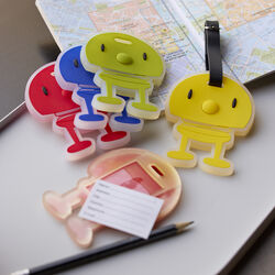 Hoptimist Bag tag, green, Hoptimist