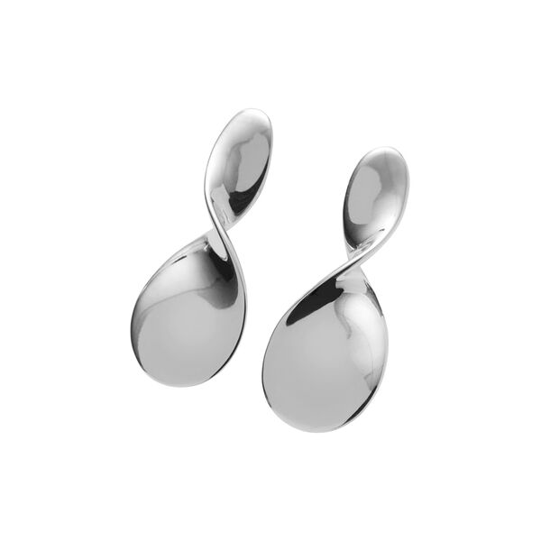 La Pausa Earrings Small, silver plated La Pausa Earrings Small, silver plated, Pernille Corydon Jewellery