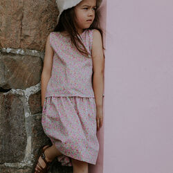 Dagmar Skirt, pink betsy, Lalaby