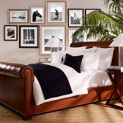 Player Pillow Case, white, Ralph Lauren