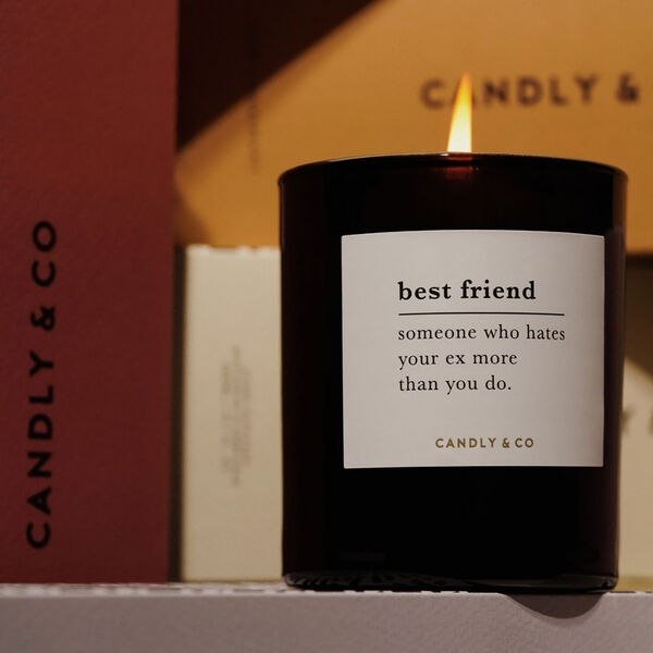 No. 4 Candle, BEST FRIEND Someone who hates your ex more than you do, Candly & Co