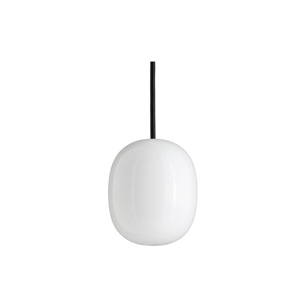 Superæg 150 Pendant, opal/black Superæg 150 Pendant, opal/black, Piet Hein