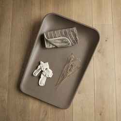 Leander Woodland Topper for Changing Mat, mocca, Leander
