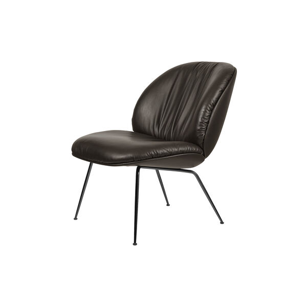 Beetle Soft Lounge Chair, Fully Upholstered, coffee, GUBI