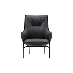 Aloe High Back Chair, marrone, Wendelbo