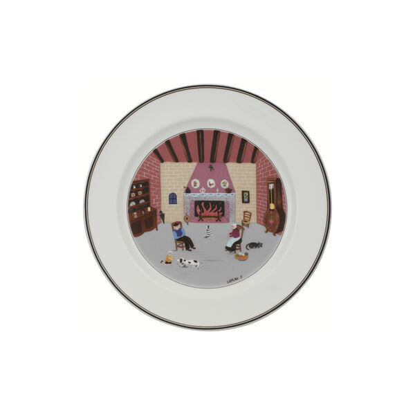 Design Naif Dinner Plate Ø 27 cm, fireplace Design Naif Dinner Plate Ø 27 cm, fireplace, Villeroy & Boch