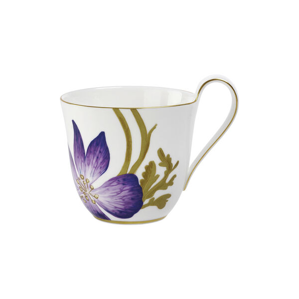 Flora High Handle Cup, pansy, Royal Copenhagen