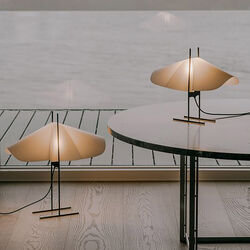 CHO Table Lamp, white, MOTARASU