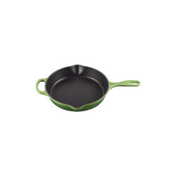 Signature cast iron deep skillet &Oslash; 26 cm, bamboo green, Le Creuset