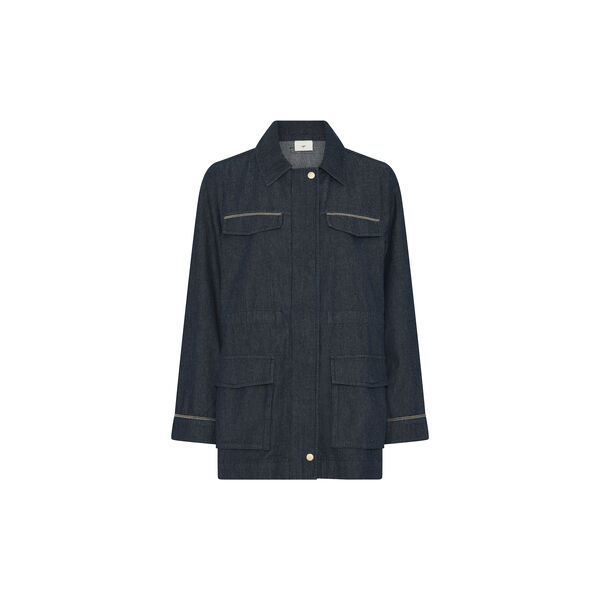 Retal denimjacket, della blue, Heartmade