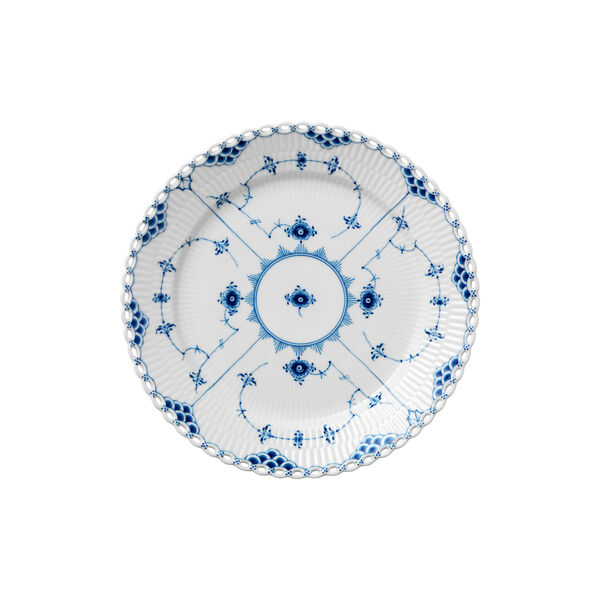 Blue Fluted Full Lace Plate Ø 27 cm Blue Fluted Full Lace Plate Ø 27 cm, Royal Copenhagen