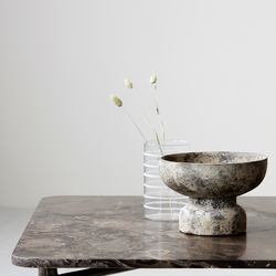 HDAncient Tealight holder, grey/brown, House Doctor