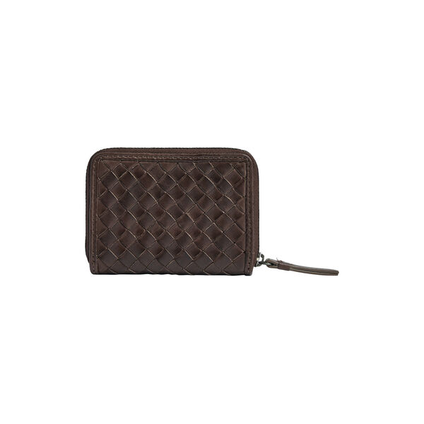SelmaMBG Wallet Weave, dark brown, Markberg